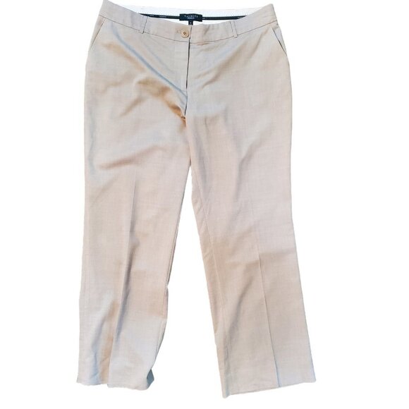 Talbots Viscose Wool Blend Trouser Pant - Picture 7 of 15